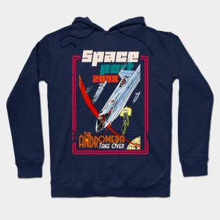 Spaceport 2098 the andromeda take over Hoodie